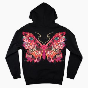 Hoody Schmetterling - Du wirst verwandelt werden